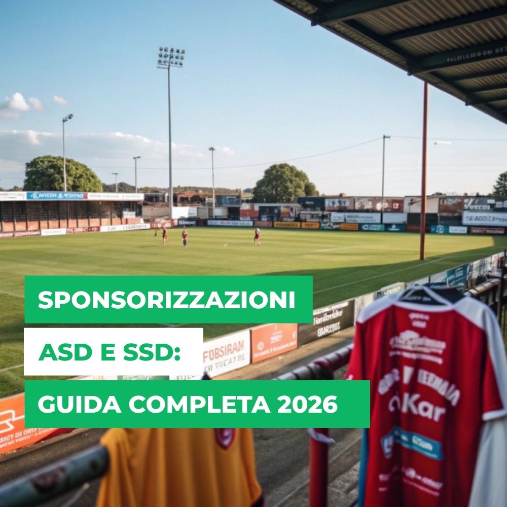 Le sponsorizzazioni ASD SSD rappresentano oggi una delle principali fonti di finanziamento per le realtà sportive dilettantistiche. Eppure, proprio questo strumento genera confusione tra i dirigenti: molti credono si tratti di attività istituzionale, quando invece la normativa fiscale le qualifica quasi sempre come attività commerciale. Comprendere il trattamento fiscale corretto non è solo una questione di conformità: significa proteggere l'associazione, tutelare i dirigenti e garantire sostenibilità nel tempo. In questa guida vediamo nel dettaglio come funzionano le sponsorizzazioni dal punto di vista fiscale, quali regimi applicare e quali errori evitare per lavorare con serenità.